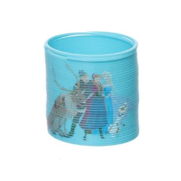 Imagem de Brinquedo Infantil Criança Mola Maluca Disney Frozen Azul