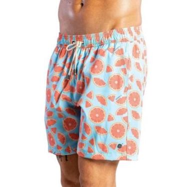 Imagem de Short Sergio K Masculino D'Água Grapefruit Azul Claro-Masculino