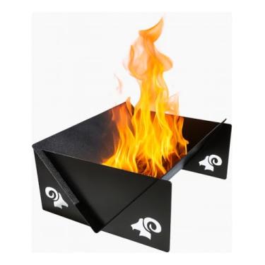 Imagem de Lareira Externa A Lenha Fogueira Jardim Portátil Salamandra