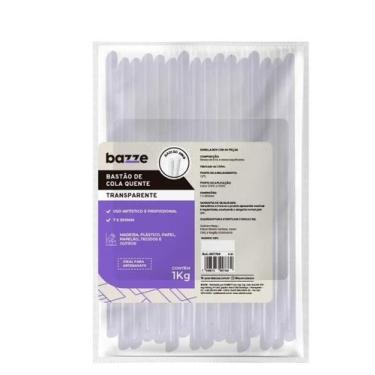 Imagem de Bastão de Cola Quente Fino 1kg - Bazze