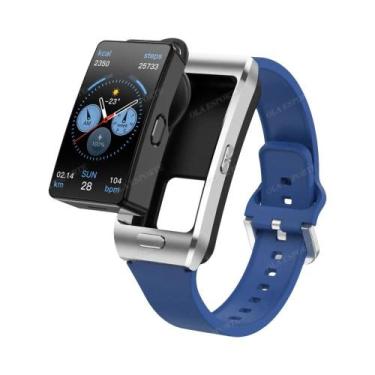 Imagem de Relógio Inteligente Unissex Com GPS E Bluetooth 2 Em 1 Com Fones De Ou