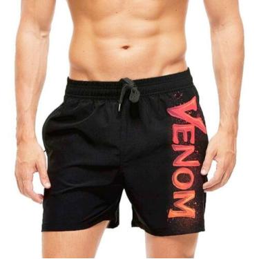 Imagem de Short Praia Shorts Banho Alienigena  Venom  701 - smoke, Preto, P 34/3