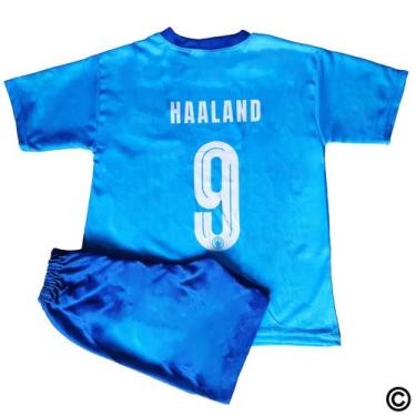 Imagem de Kit Camisa Shorts Infantil Futebol Jogo Treino Tecido Leve Confortável
