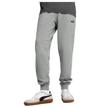 Imagem de Calça Moletom Masculina Puma Sweatpants Cinza - 6826-Masculino