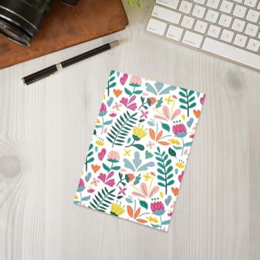 Imagem de Caderno com folhas, caderno A5 para anotações de escritório, agenda de 21 x 14,7 cm, agenda, diário de viagem