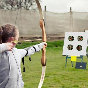 Imagem de 1 rolo de discos de tiro autoadesivos, discos de tiro para alvos, alvos autoadesivos