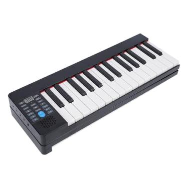 Imagem de Luqeeg Piano Digital Dobrável de 61 Teclas, Teclado Eletrônico Com Bolsa Portátil para Pedal de Sustentação, Display LCD Recarregável 128 Tons 128 Ritmos 20 Músicas Demonstração
