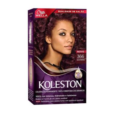 Imagem de Tinta de Cabelo Koleston 366 Acaju Púrpura 55g, Acaju