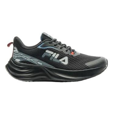 Imagem de Tênis Fila Masculino Racer Comet Corrida Preto/Coronet Blue/Coral F01R00118-6160 46