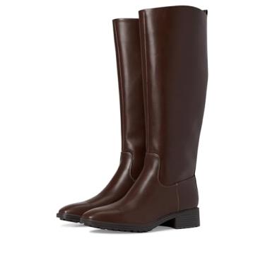 Imagem de Nine West Bota de cano alto feminina Barile, Marrom escuro, 34