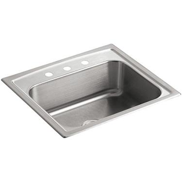Imagem de KOHLER K-3348-3-NA Toccata pia de cozinha com aro único, aço inoxidável