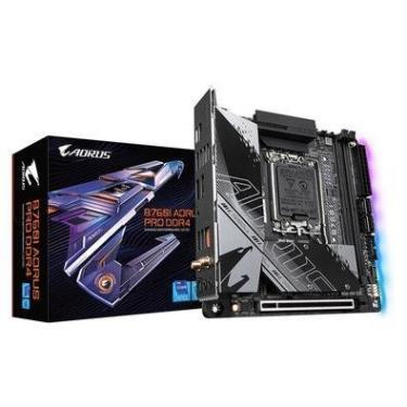 Imagem de Placa Mãe Gigabyte B760i Aorus Pro, Intel LGA 1700, DDR4, WI-FI, M.2