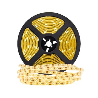 Imagem de Fita Led Decorativa 12v Sala Quarto Closets 5m Branco Quente - ELGIN