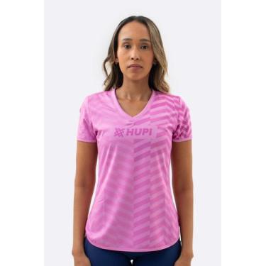 Imagem de Camiseta Dry Fit Feminina HUPI Kevat, Rosa, M
