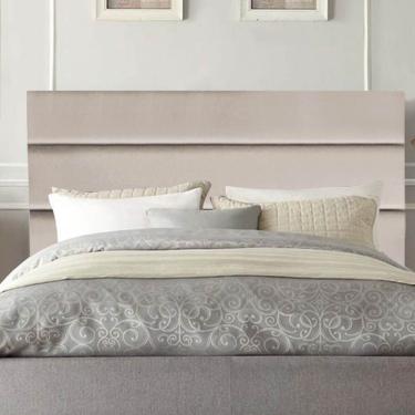 Imagem de Cabeceira Estofada Argentina Queen Corino 160x126x11cm Bege Aurora Line