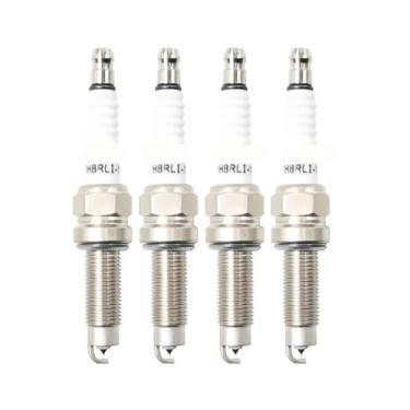 Imagem de Vela de ignição para motocicleta compatível com F850GS C650GT F750GS R1200GS HP4 R1200RS R1200RT S1000R S1000XR R1200R (4 unidades de irídio)