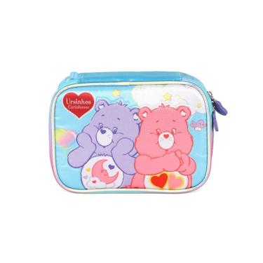 Imagem de Estojo Box Ursinhos Carinhosos Escolar 100 pens Infantil