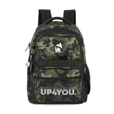 Imagem de Mochila Costas Escolar Up4you Masculina Militar Ms49561up