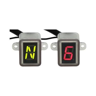 Imagem de Indicador Digital Universal De Marcha Para Motocicleta De 6 Velocidade