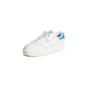 Imagem de New Balance Tênis feminino CT302, Branco/azul herança/sal marinho, 11 Women/9.5 Men