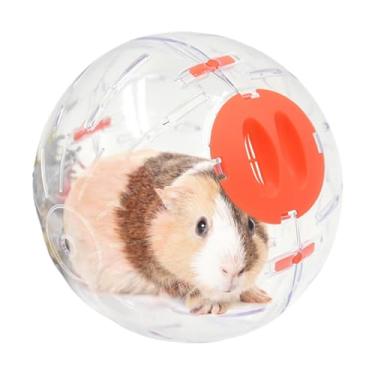 Imagem de Bola de hamster, brinquedo transparente para hamster | Acessórios para animais de estimação pequenos com orifício de ventilação para camundongos da Guiné Chinchila Gerbil Ferret Casa