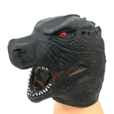 Imagem de Máscara, chapéu de dinossauro, látex, rosto inteiro, fantasia de cospl