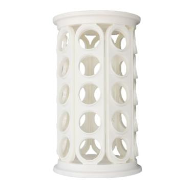 Imagem de Holder, Detém 40 Pods Grande Capacidade Rotativa Cápsula De Café Rack De Armazenamento Suporte para Bancada Da Cozinha (WHITE)