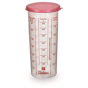 Imagem de Copo de Medida, Plasduran, 450 ml, Com Tampa
