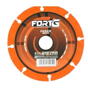 Imagem de DISCO TUNGSTENIO P MADEIRA E SERRA MARMORE 4 3.8 FG049 FORTG PRO