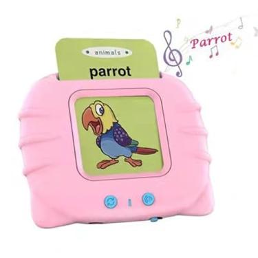 Imagem de Generic Máquina de Cartões Flash Interativos, Brinquedo de Aprendizagem de Interpretação de Vocabulário para Crianças Em Idade Pré-escolar, Sem Wi-fi, Brinquedo de Cartão de Fala Necessário para