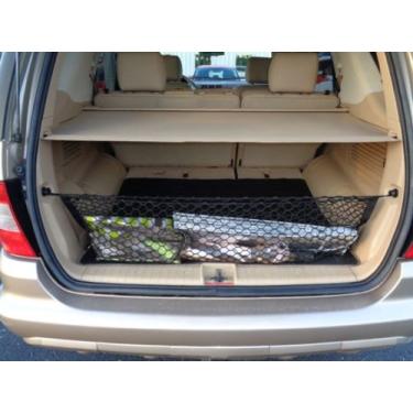Imagem de Rede de carga para porta-malas para MERCEDES-BENZ M Class ML 320 ML 350 ML 430 ML 500 ML 55 AMG 1998 1999 2000 2001 2002 2003 2004 2005
