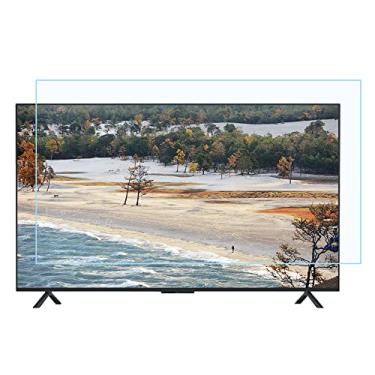 Imagem de Protetor de tela de TV antiluz azul 50-75 polegadas cobertura total antirarranhões Pet fosco antirreflexo sem impressões digitais, filtro de proteção para os olhos/fácil de colar / 75 pol. 1645 x 930