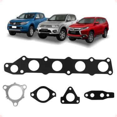 Imagem de Kit Juntas Turbina Coletor Escape L200 Triton 2.4 16v 2017/.