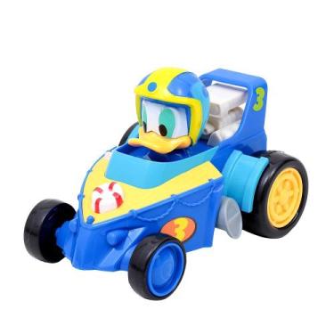 Imagem de Carrinho Kart Pato Donald 13cm Fricção Carros Fantásticos - EBNA