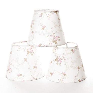 Imagem de Jogo Cúpulas Para Lustre Rosa Quarto Bebê Infantil (3 Unid.)