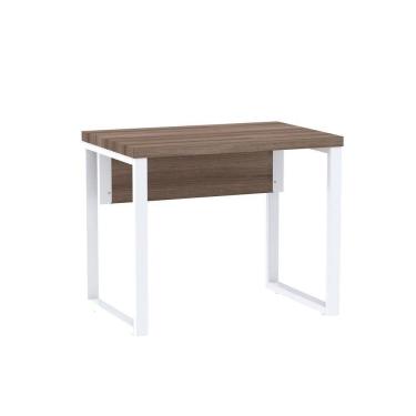 Imagem de Mesa Escritório 900x600x750mm M900pe40tub Walnut-branco