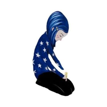 Imagem de Pintura Em Diamante 5D De Halloween, Arte De Coraline E Vincent Van Go