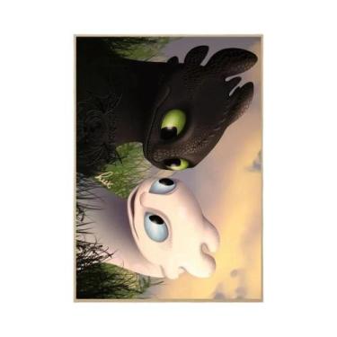 Imagem de Como Treinar O Seu Dragão: Pintura Diamante Desenho De Parede Memória 