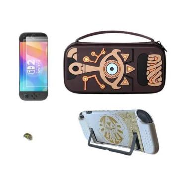 Imagem de Capa Protetora Dura À Prova d'Água Para NS Switch 2 Bolsa De Armazenam