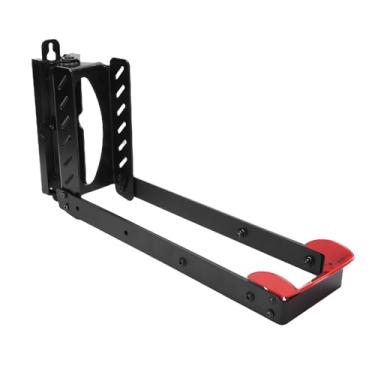 Imagem de Tbest Rack de Armazenamento de Bicicletas, Suporte Giratório de Montagem Em Parede de 120 Graus para Picapes, Trailers, Garagens Compatíveis Com Bicicletas de Estrada, Montanha,