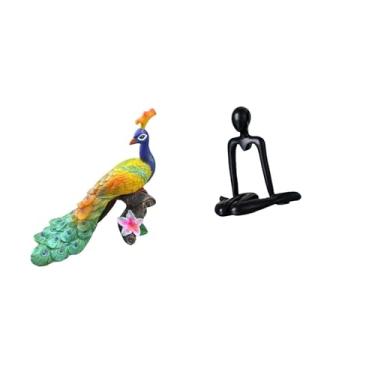 Imagem de Whtkoph Escultura Do Pensador, Figura Decorativa, Ornamento de Jardim, Artesanato, Estátua para Decoração de Casa, Pátio, Mesa, Armário, Quarto