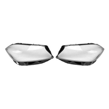 Imagem de Farol capa escudo transparente lente do farol abajur compatível com benz a-class w176 a180 a200 a260 a45 amg 2016 2017 2018(2PCS Left and Right)
