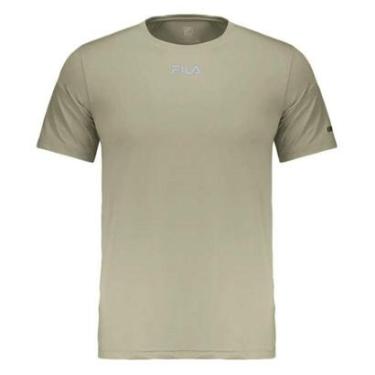 Imagem de CAMISETA FILA SUN PROTECT BREEZY MASCULINA - OLIVA G-Masculino