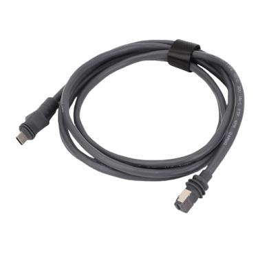 Imagem de Jiawu Extensão Eficiente 26AWG do Cabo Ethernet Via Satélite Retangular para Roteador GEN3 IP68 à Prova de água 10m para Enterprise Edition