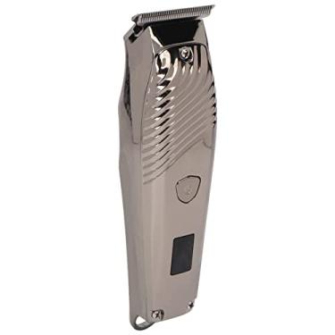 Imagem de Cryfokt Aparador de Cabelo Elétrico Masculino Máquina de Cortar Cabelo Eficiente de Baixo Ruído para Uso Em Viagens Com 3 Pentes Guia, Máquina de Cortar Portátil para Homens, Lâminas de Aço Inoxidável para Operação Segura