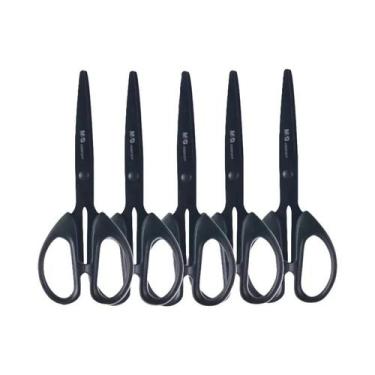 Imagem de Tesoura De Aço Inoxidável Preta De 160mm, Resistente Ao Desgaste E Dur