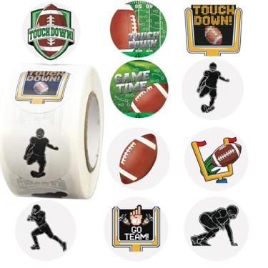 Imagem de Adesivos de rosquinha, 500 peças de 2,5 cm Sweet Donut Deliciosos Adesivos Festa Aniversário Decoração de Jardim de Infância para Embrulho de Presente Lembrança de Casamento Arte e Artesanato