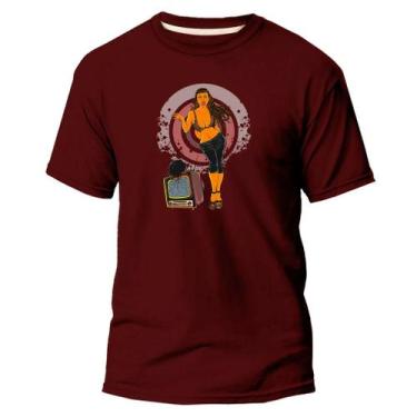 Imagem de Camiseta Básica Algodão Premium Estampa Digital Herói GTA - Pavesi, Bo