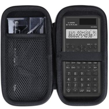 Imagem de Peyyargo Capa compatível com Casio FX-115 ESPLUS2 2nd Edition/FX-991 ES Plus-2nd Edition/FX-82 ES/FX-83GTCW / FX82 ES Plus Scientific Calculator (preto)