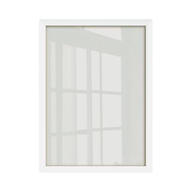 Imagem de Kit 3 Quadros A3 30x40 com Moldura em Madeira, Vidro ou Acetato – Porta Certificado e Diploma Decorativo(Branco,Vidro)